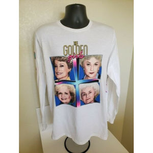 SOLD The Golden Girls Long Sleeve T-shirt Betty White NWT Size Medium